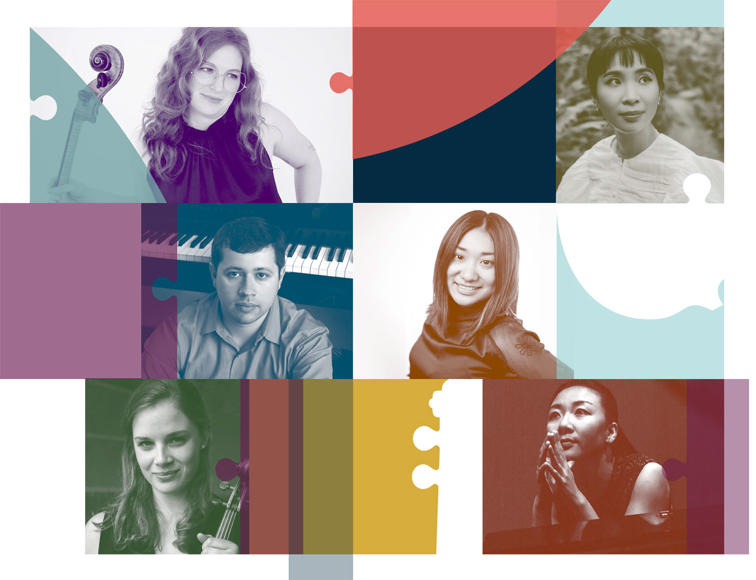 Jigsaw Chamber Ensemble artist collage