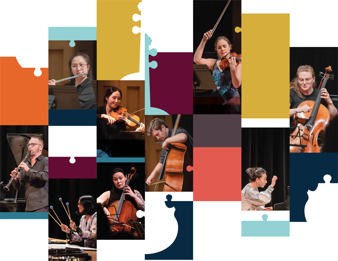 Jigsaw Chamber Ensemble collage