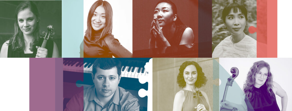 Jigsaw Chamber Ensemble artist collage